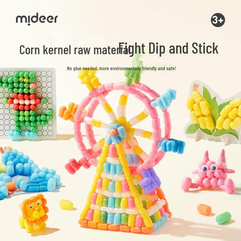 Mideer Magic Reindeer Puzzle: Handmade DIY Corn Kernel Stacking Toy for Early Education and Companionship Gift
Mideer Magic Reindeer Puzzle: Handmade DIY Corn Kernel Stacking Toy for Early Education and Companionship Gift