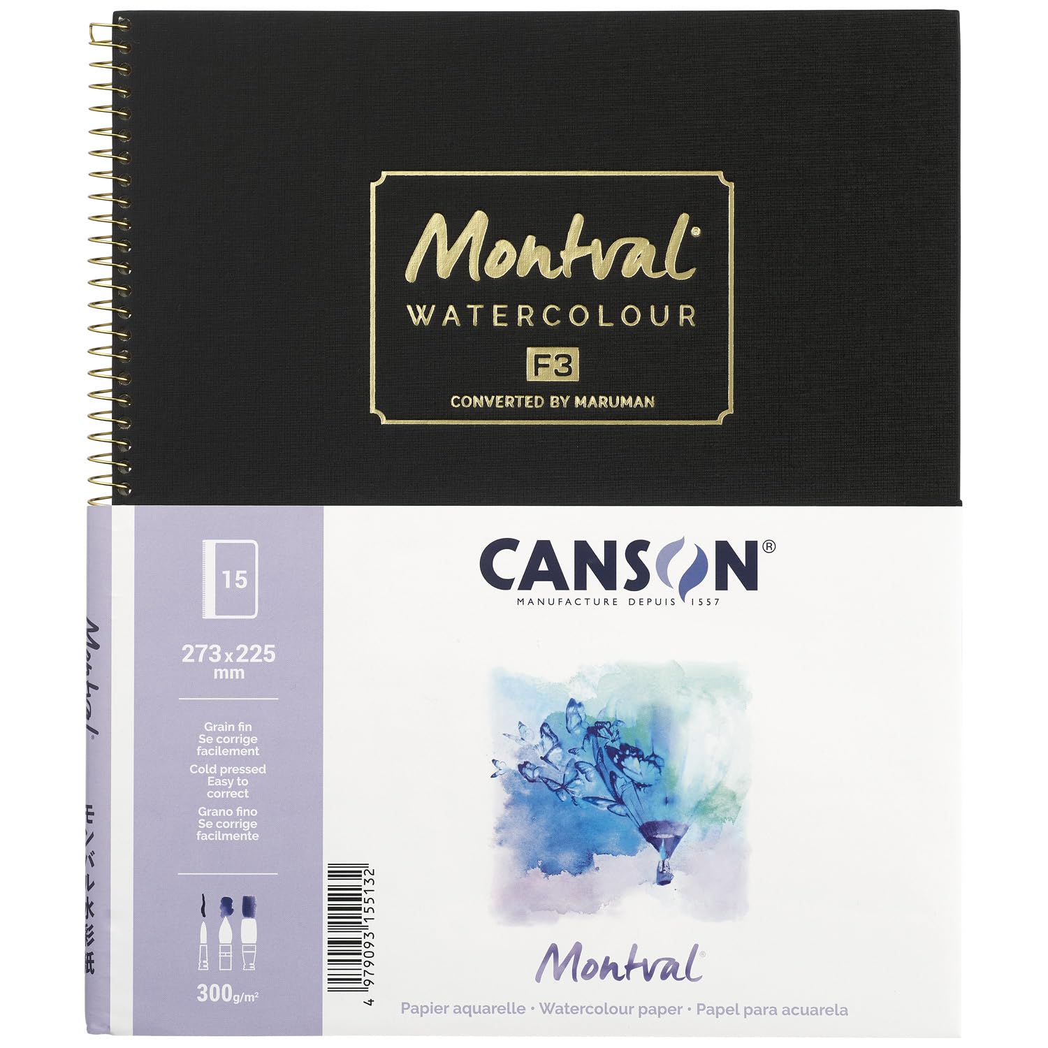 Альбом для эскизов Canson Montval Акварельная бумага Нейтральная бумага Формат F3 15 листов C13A
Альбом для эскизов Canson Montval Акварельная бумага Нейтральная бумага Формат F3 15 листов C13A