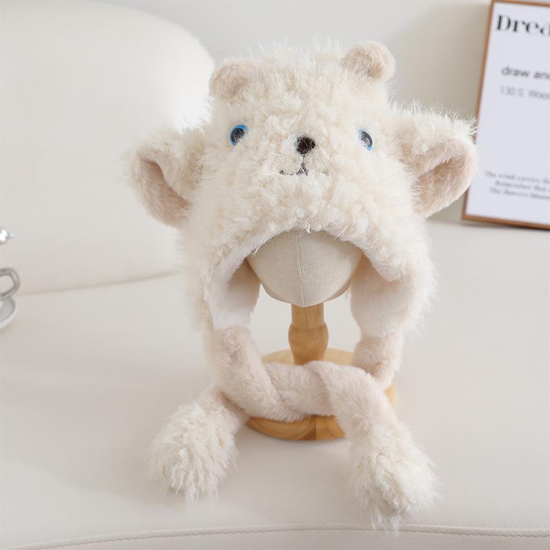 Korean Style Winter Scarf and Hat One Piece Set of Two Piece Cute Lamb Bleating Baby Warm Ear Protection Woolen Hat
Korean Style Winter Scarf and Hat One Piece Set of Two Piece Cute Lamb Bleating Baby Warm Ear Protection Woolen Hat