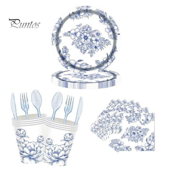 Набор из 24 одноразовых обеденных тарелок, синие бумажные тарелки, пригодные для использования в микроволновой печи, с вилками, ложками, чашками, 7-дюймовые прочные тарелки, устойчивые к порезам, маслу и воде 1 Set
Набор из 24 одноразовых обеденных тарелок, синие бумажные тарелки, пригодные для использования в микроволновой печи, с вилками, ложками, чашками, 7-дюймовые прочные тарелки, устойчивые к порезам, маслу и воде 1 Set