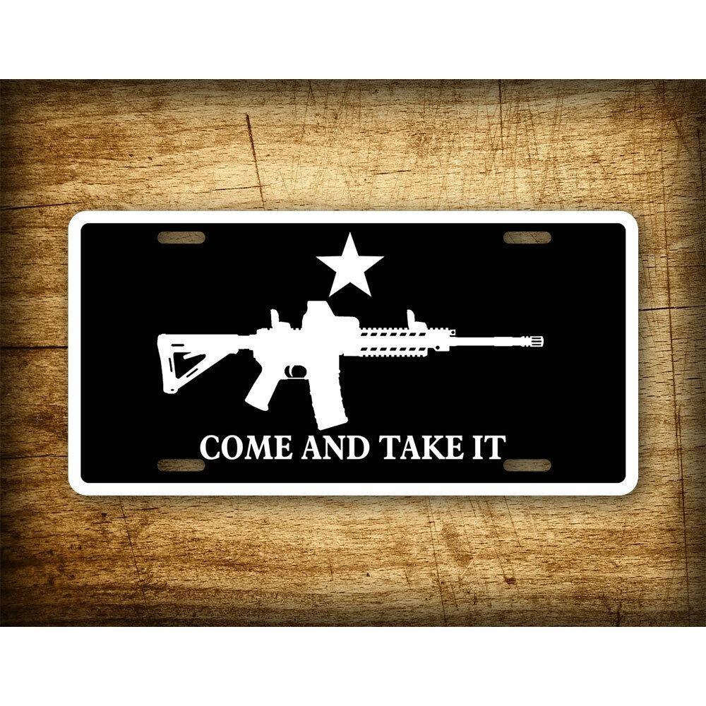Come And Take It Patriotic License Plate USA Star AR15 Car Tag Metal Decor белый
Come And Take It Patriotic License Plate USA Star AR15 Car Tag Metal Decor белый