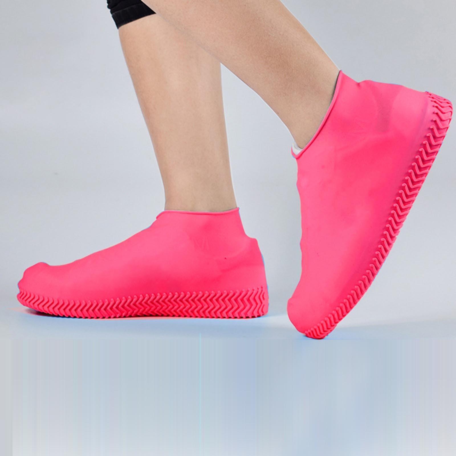 Водонепроницаемые бахилы, нескользящие водостойкие бахилы, силиконовые резиновые чехлы от дождя, защитные чехлы для обуви для детей, мужчин, женщин L розовый
Водонепроницаемые бахилы, нескользящие водостойкие бахилы, силиконовые резиновые чехлы от дождя, защитные чехлы для обуви для детей, мужчин, женщин L розовый