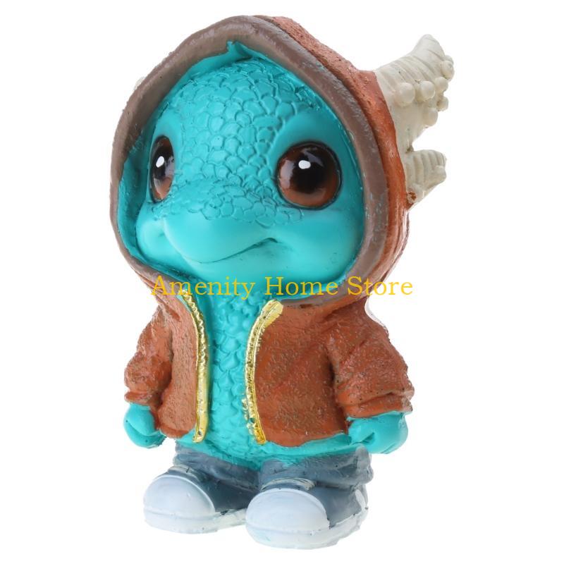 F26C Cute Dinosaur Statue Figurine Halloween Sculpture Desktop Home Decorations Fun Evil Dragon Baby Sculpture Christmas Gift кавовий
F26C Cute Dinosaur Statue Figurine Halloween Sculpture Desktop Home Decorations Fun Evil Dragon Baby Sculpture Christmas Gift кавовий
