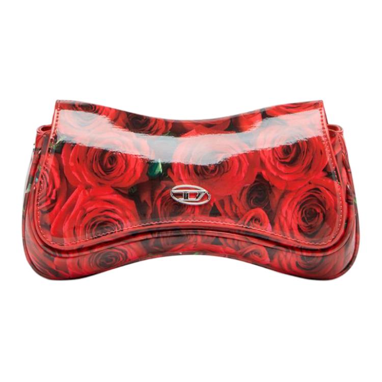 Diesel Play Rose Print Magnetic Closure Shoulder Bag Women Shoulder Bag Red X10202P6019 Basic Set (Bag+Dust Bag)
Diesel Play Rose Print Magnetic Closure Shoulder Bag Women Shoulder Bag Red X10202P6019 Basic Set (Bag+Dust Bag)