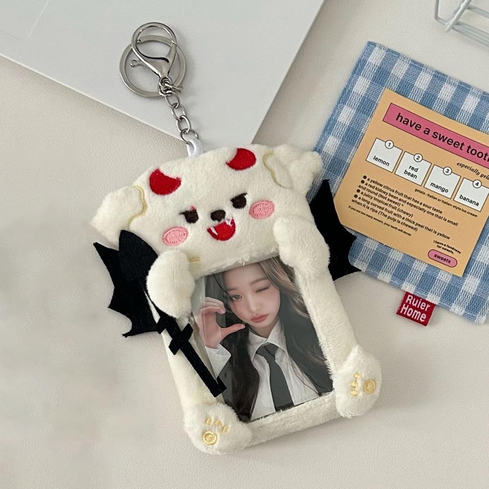Fashion Devil/Angel Photocard Case Multifunctional Idol Photos Protective Cover Cartoon Bag Keychain Student
Fashion Devil/Angel Photocard Case Multifunctional Idol Photos Protective Cover Cartoon Bag Keychain Student