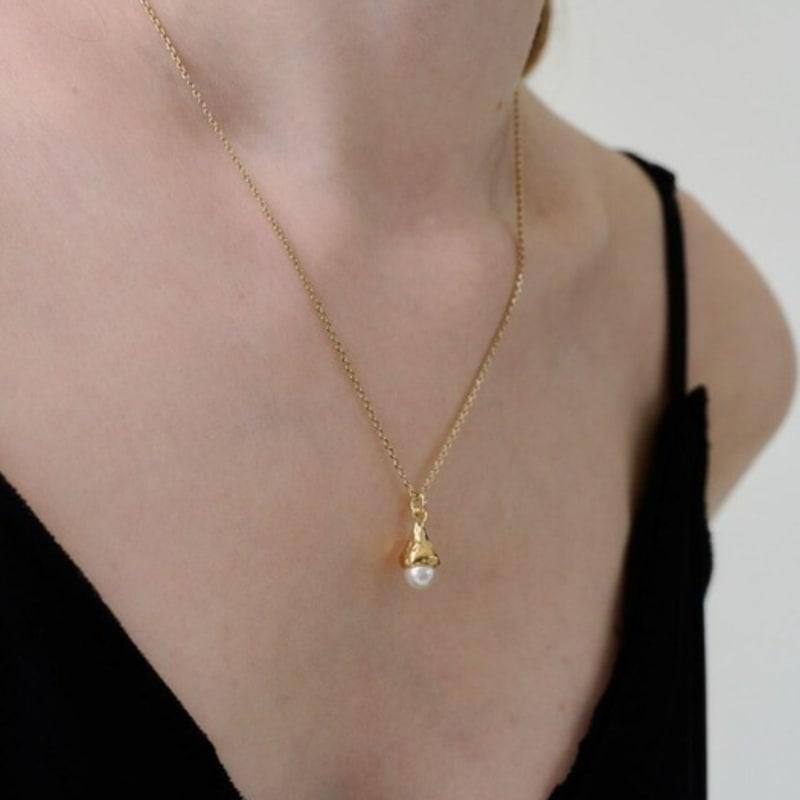 salted Arte pearl necklace Silver
salted Arte pearl necklace Silver