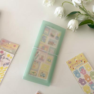 MINKYS Candy Color Kawaii Bonds Stickers Bills Storage Collect Desktop Organizer Book School Stationery зелений
MINKYS Candy Color Kawaii Bonds Stickers Bills Storage Collect Desktop Organizer Book School Stationery зелений
