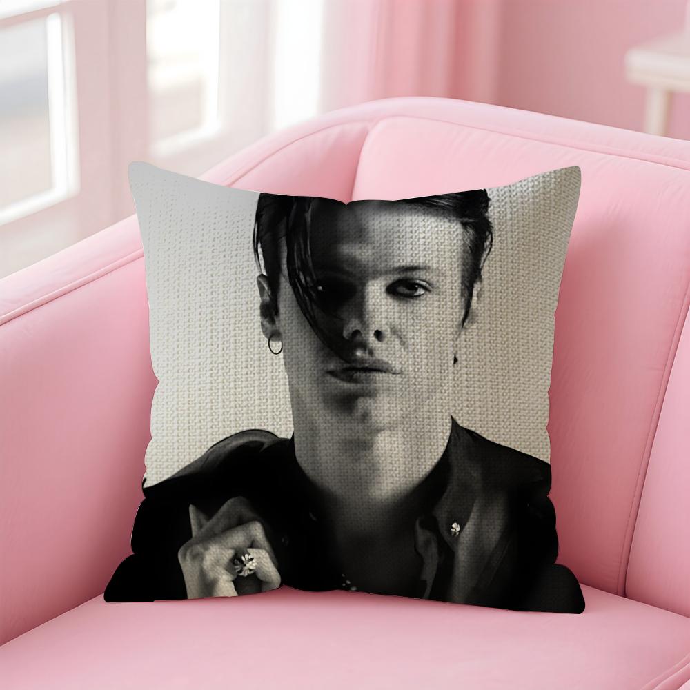 YYungblud Singer Cushion Cover Natural Linen Pillow Case DoubleSided Print Decorative Sofa Pillowcase Home Decor Gift 30x30cm
YYungblud Singer Cushion Cover Natural Linen Pillow Case DoubleSided Print Decorative Sofa Pillowcase Home Decor Gift 30x30cm