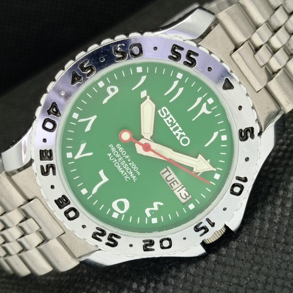 ВОССТАНОВЛЕННЫЕ ВИНТАЖНЫЕ МУЖСКИЕ ЧАСЫ SEIKO 5 AUTO JAPAN ARABIC GREEN 587c-a308881-2 SKU587c-a308881
ВОССТАНОВЛЕННЫЕ ВИНТАЖНЫЕ МУЖСКИЕ ЧАСЫ SEIKO 5 AUTO JAPAN ARABIC GREEN 587c-a308881-2 SKU587c-a308881