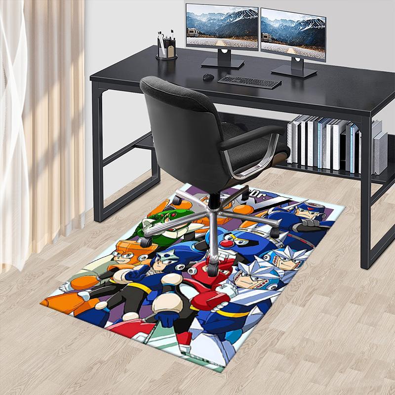 1pc Anime Mega Man Chair Mat - Office Desk Carpet, Non-Slip Rug for Home Decor, Gaming Room, Bedroom, Living Area, Birthday Gift, Seasonal Decoration. 60cm by 90cm
1pc Anime Mega Man Chair Mat - Office Desk Carpet, Non-Slip Rug for Home Decor, Gaming Room, Bedroom, Living Area, Birthday Gift, Seasonal Decoration. 60cm by 90cm