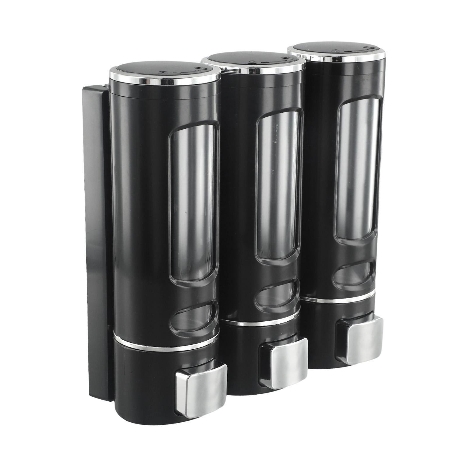 400ml Soap Dispenser 3 In 1 Soap Dispenser Bathroom Black Versatile Wall-mounted Design Easy To Use High-quality Materials чорний
400ml Soap Dispenser 3 In 1 Soap Dispenser Bathroom Black Versatile Wall-mounted Design Easy To Use High-quality Materials чорний