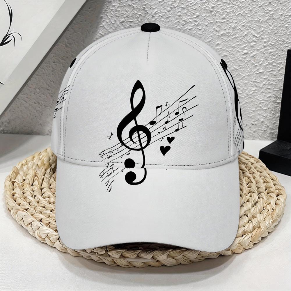 Musical Notes and Heart Print Snapback Hat Features Full-Body Vibrant Design Made from Polyester Ideal for Streetwear Running
Musical Notes and Heart Print Snapback Hat Features Full-Body Vibrant Design Made from Polyester Ideal for Streetwear Running