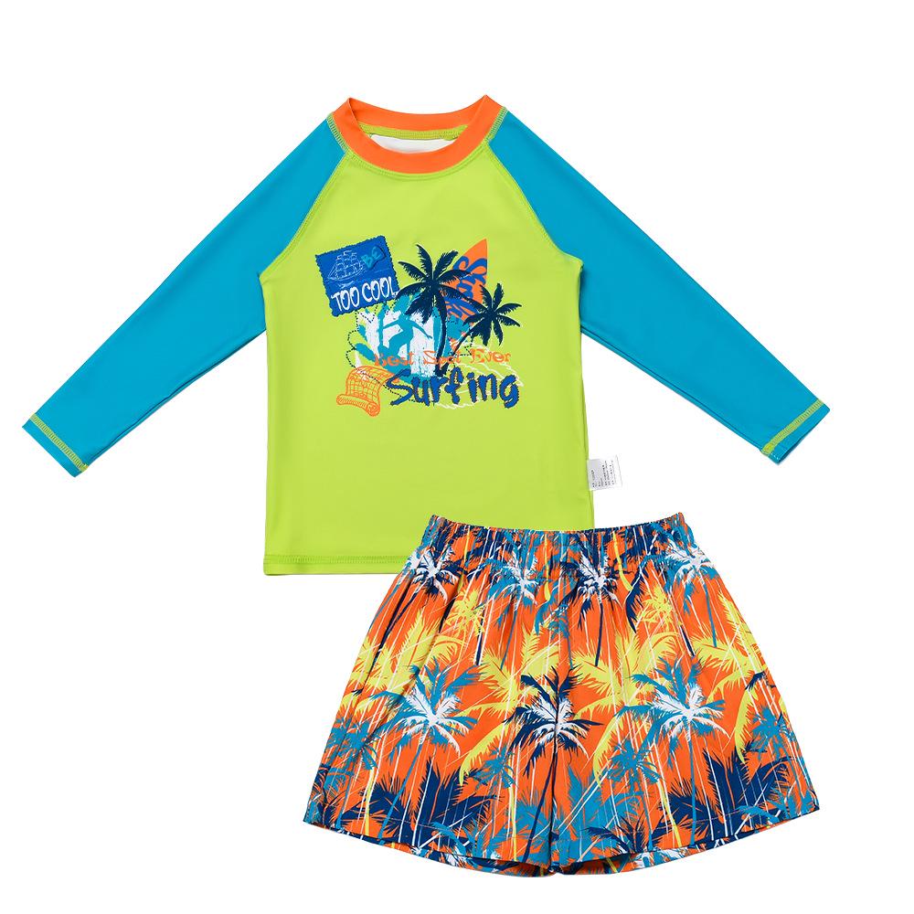 Children’s Split Swimsuit Set with Coconut Beach Pants - Boys & Girls (S/M/L) Sunscreen Swimwear 150 (Height 140cm, Weight 32kg)
Children’s Split Swimsuit Set with Coconut Beach Pants - Boys & Girls (S/M/L) Sunscreen Swimwear 150 (Height 140cm, Weight 32kg)