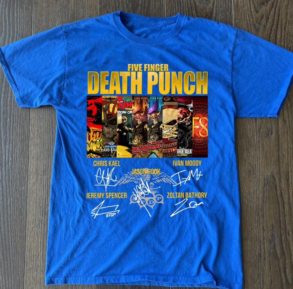 Подарок для фаната футболка с тура Five Finger Death Punch, размеры S-4XL S
Подарок для фаната футболка с тура Five Finger Death Punch, размеры S-4XL S