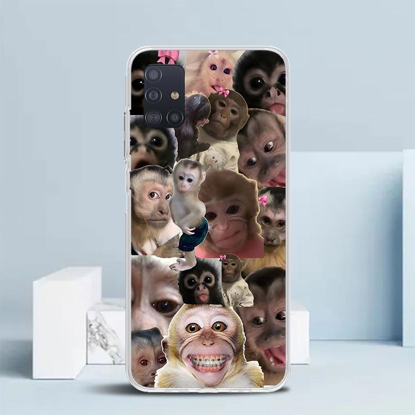 Monkey Memes Soft Cover for Samsung Galaxy A12 A22 A32 A52 A72 A02S Phone Case Note 20 Ultra 10 S10 Plus A51 A71 A50S A20S A10S Samsung A10
Monkey Memes Soft Cover for Samsung Galaxy A12 A22 A32 A52 A72 A02S Phone Case Note 20 Ultra 10 S10 Plus A51 A71 A50S A20S A10S Samsung A10