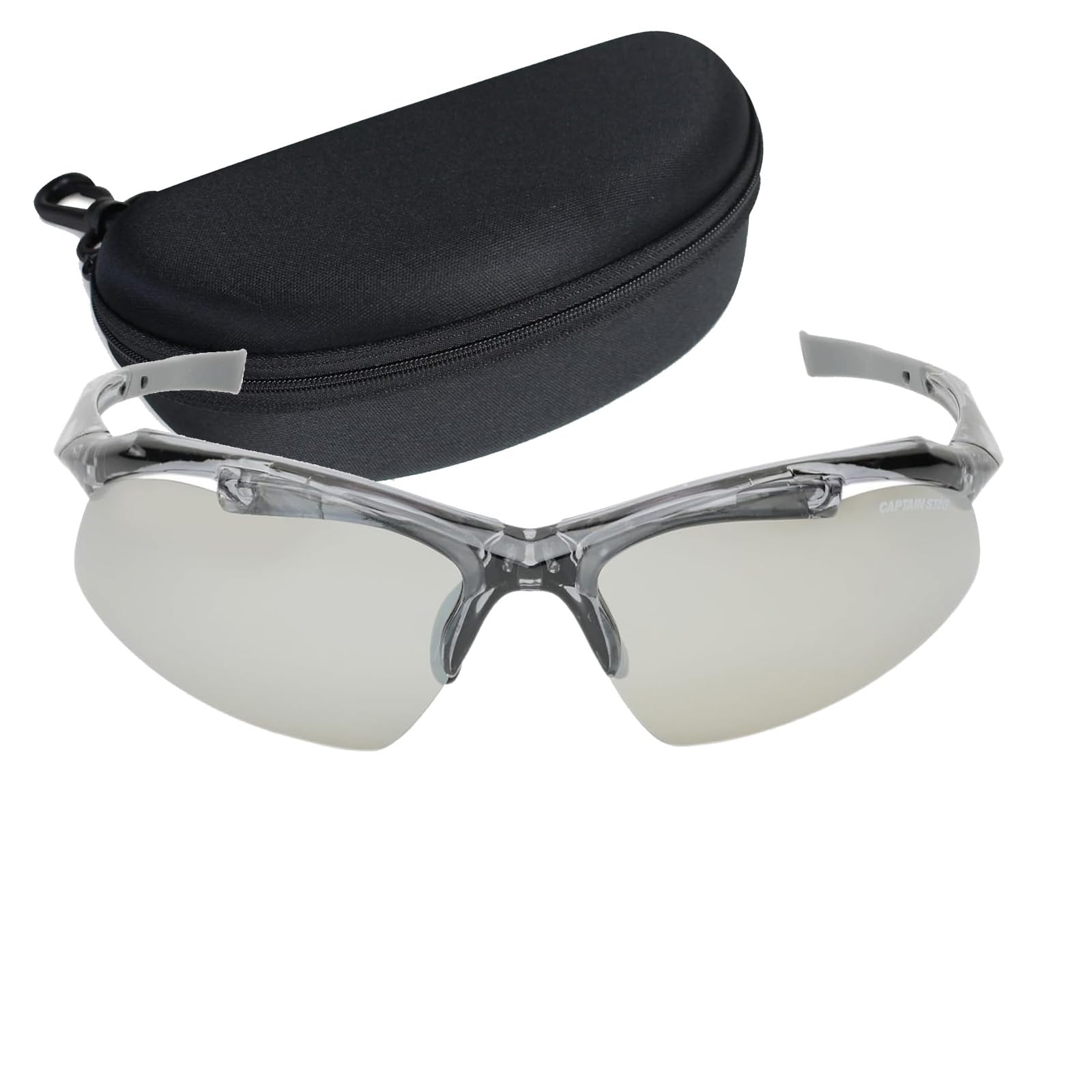 Captain Stag Polarized Sunglasses with Sunglasses PC Smoke Flash Men s Case, Plastic, Mirror, CSP-S007-1-EH-72 сірий колір
Captain Stag Polarized Sunglasses with Sunglasses PC Smoke Flash Men s Case, Plastic, Mirror, CSP-S007-1-EH-72 сірий колір