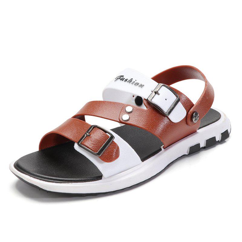 Летняя пляжная обувь, мужские трендовые повседневные нескользящие сандалии, мужские сандалии, обувь 41 коричневый
Летняя пляжная обувь, мужские трендовые повседневные нескользящие сандалии, мужские сандалии, обувь 41 коричневый