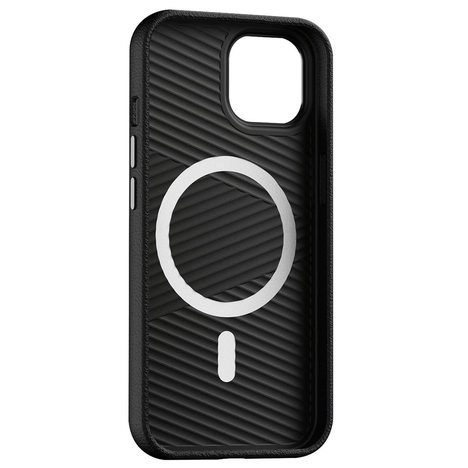 For iPhone 15 Case Metal Lens Frame PC+PU Leather Phone Cover Compatible with MagSafe Black
For iPhone 15 Case Metal Lens Frame PC+PU Leather Phone Cover Compatible with MagSafe Black