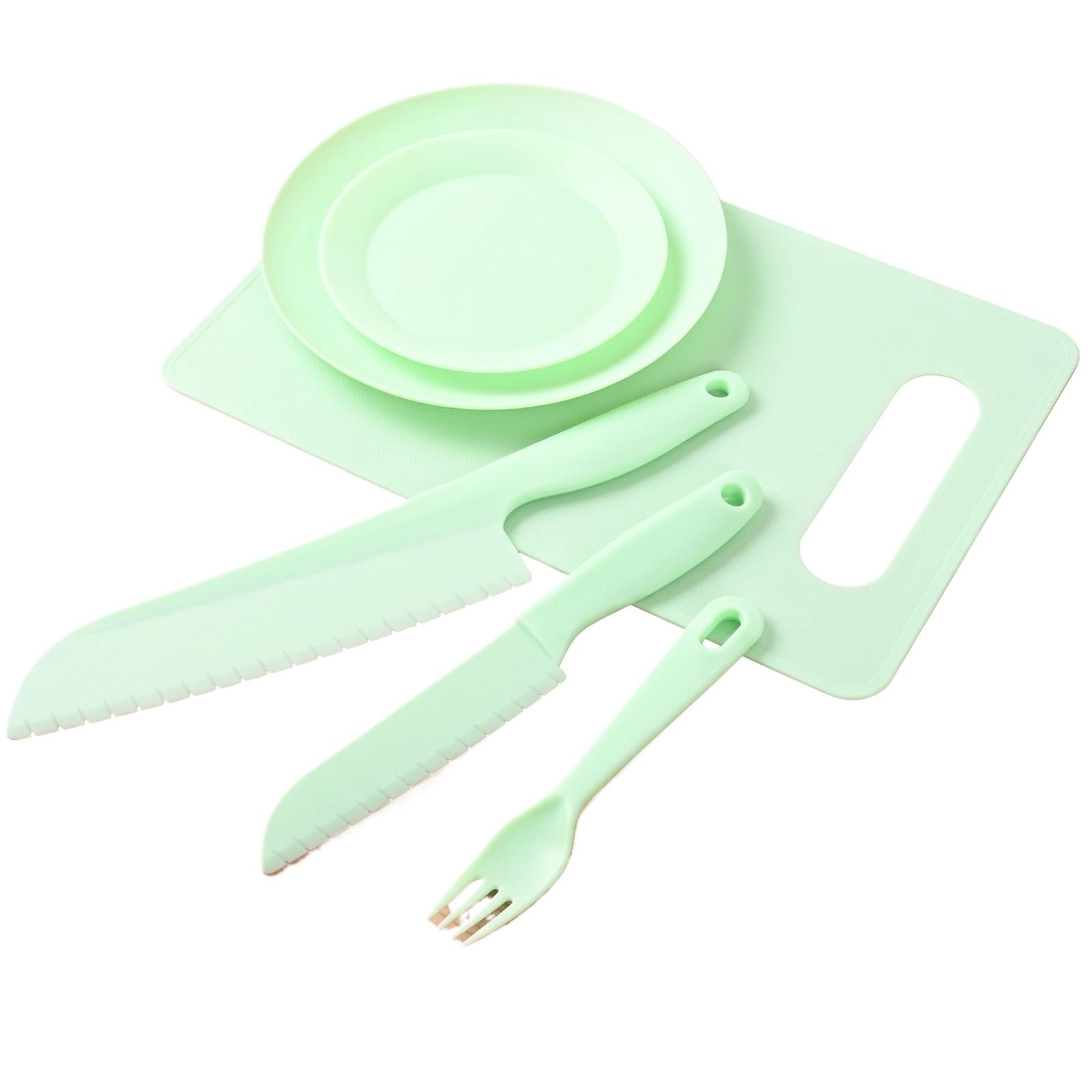 Children Plastic Cutting Knife Set Educational Toy Kitchen Play Fruit Vegetable Safe Knife Tools for Kids Learning Cooking Skills One Size зелёный
Children Plastic Cutting Knife Set Educational Toy Kitchen Play Fruit Vegetable Safe Knife Tools for Kids Learning Cooking Skills One Size зелёный