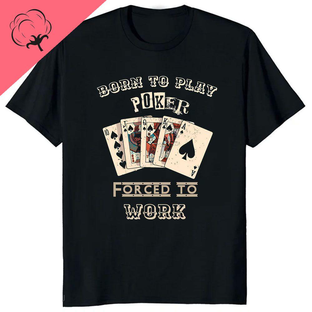 Vintage Classic Poker Cotton T-shirt Fashionable Men Fun Short Sleeve Never Give Up Winning or Losing Summer Casual Street Wear 4XL
Vintage Classic Poker Cotton T-shirt Fashionable Men Fun Short Sleeve Never Give Up Winning or Losing Summer Casual Street Wear 4XL