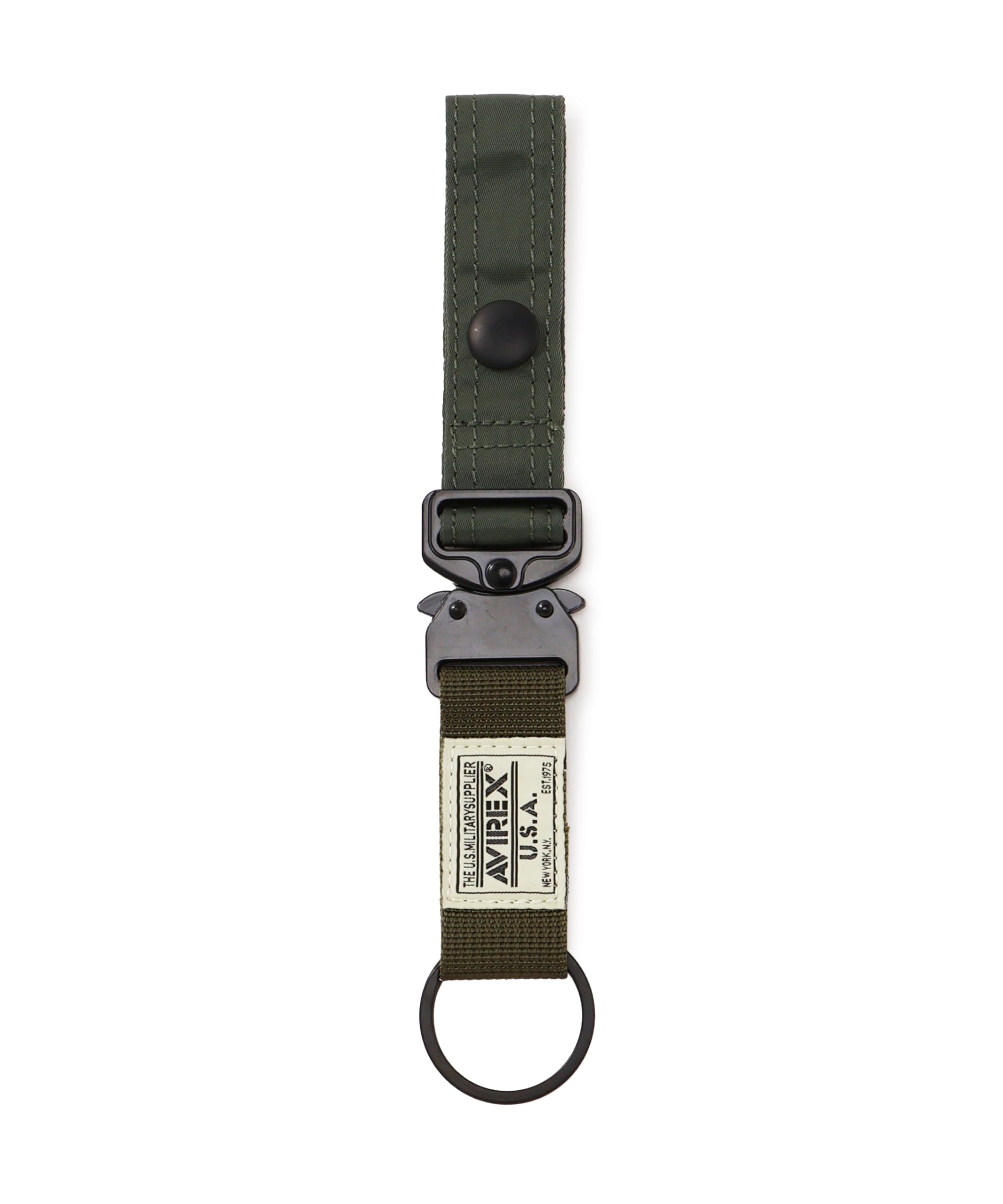 Avirex Flight Nylon Key Holder Men s One Size 401 Sage 783-6970012
Avirex Flight Nylon Key Holder Men s One Size 401 Sage 783-6970012