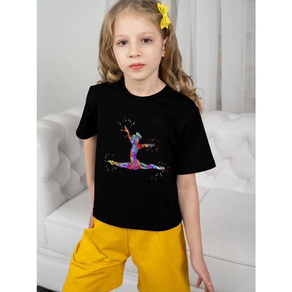 Одежда Детская футболка для девочек Детская футболка для художественной гимнастики Футболки для девочек Верхняя одежда для детей Лето Подростки 5-6Y
Одежда Детская футболка для девочек Детская футболка для художественной гимнастики Футболки для девочек Верхняя одежда для детей Лето Подростки 5-6Y