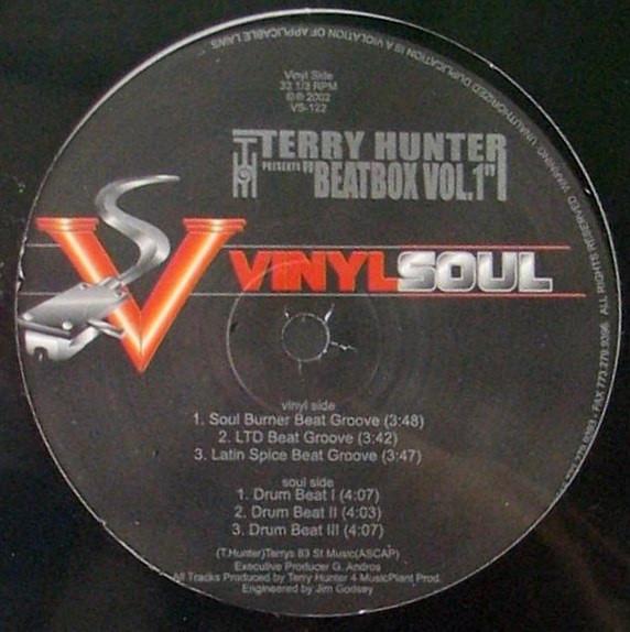 12inch Record TERRY HUNTER - Beatbox Vol. 1 VS122 Vinyl Soul 2002 US Dance & Electronica Used
12inch Record TERRY HUNTER - Beatbox Vol. 1 VS122 Vinyl Soul 2002 US Dance & Electronica Used