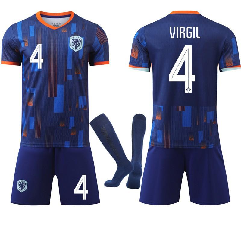 2425 Netherlands Away No. 4 Van Dijk European Cup Football Uniform 10 Depey 11 Robben Orange Jersey Factory #3XL
2425 Netherlands Away No. 4 Van Dijk European Cup Football Uniform 10 Depey 11 Robben Orange Jersey Factory #3XL