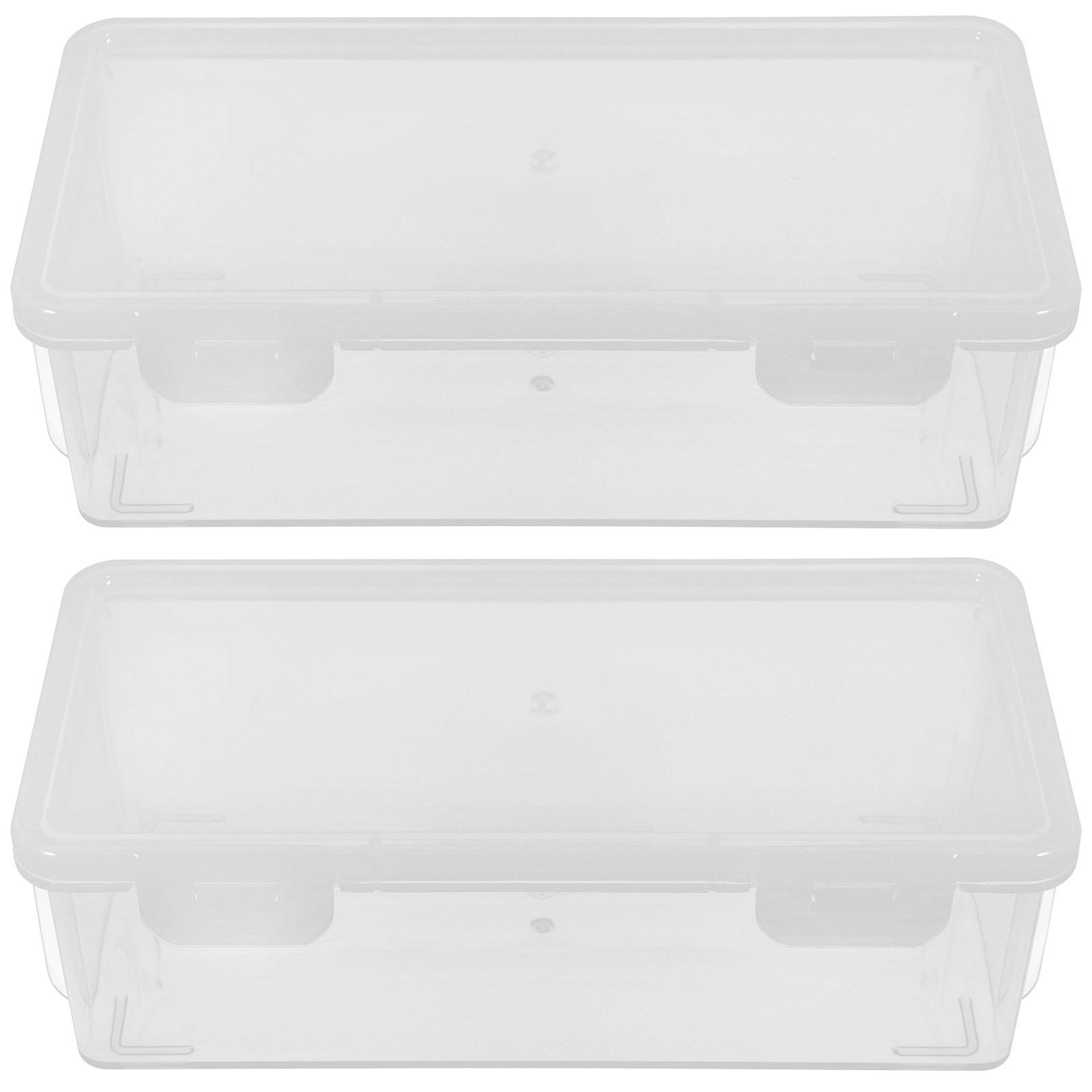 2Pcs Bread Containers Plastic Airtight Bread Storage Box Loaf Holder Kitchen Pantry Organizer Storage Bin Breadboxes for Kitchen
2Pcs Bread Containers Plastic Airtight Bread Storage Box Loaf Holder Kitchen Pantry Organizer Storage Bin Breadboxes for Kitchen