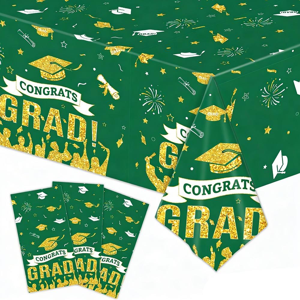 Graduation Cap Graduation Tablecloth Stars Design Plastic Table Cover College Banquet зелёный
Graduation Cap Graduation Tablecloth Stars Design Plastic Table Cover College Banquet зелёный