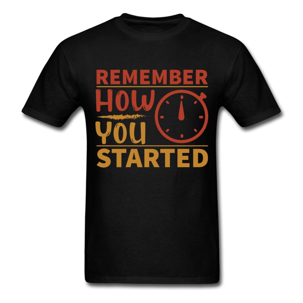 Remember how you started shirt Inspirational Quote Tshirt motivational T-Shirt M
Remember how you started shirt Inspirational Quote Tshirt motivational T-Shirt M