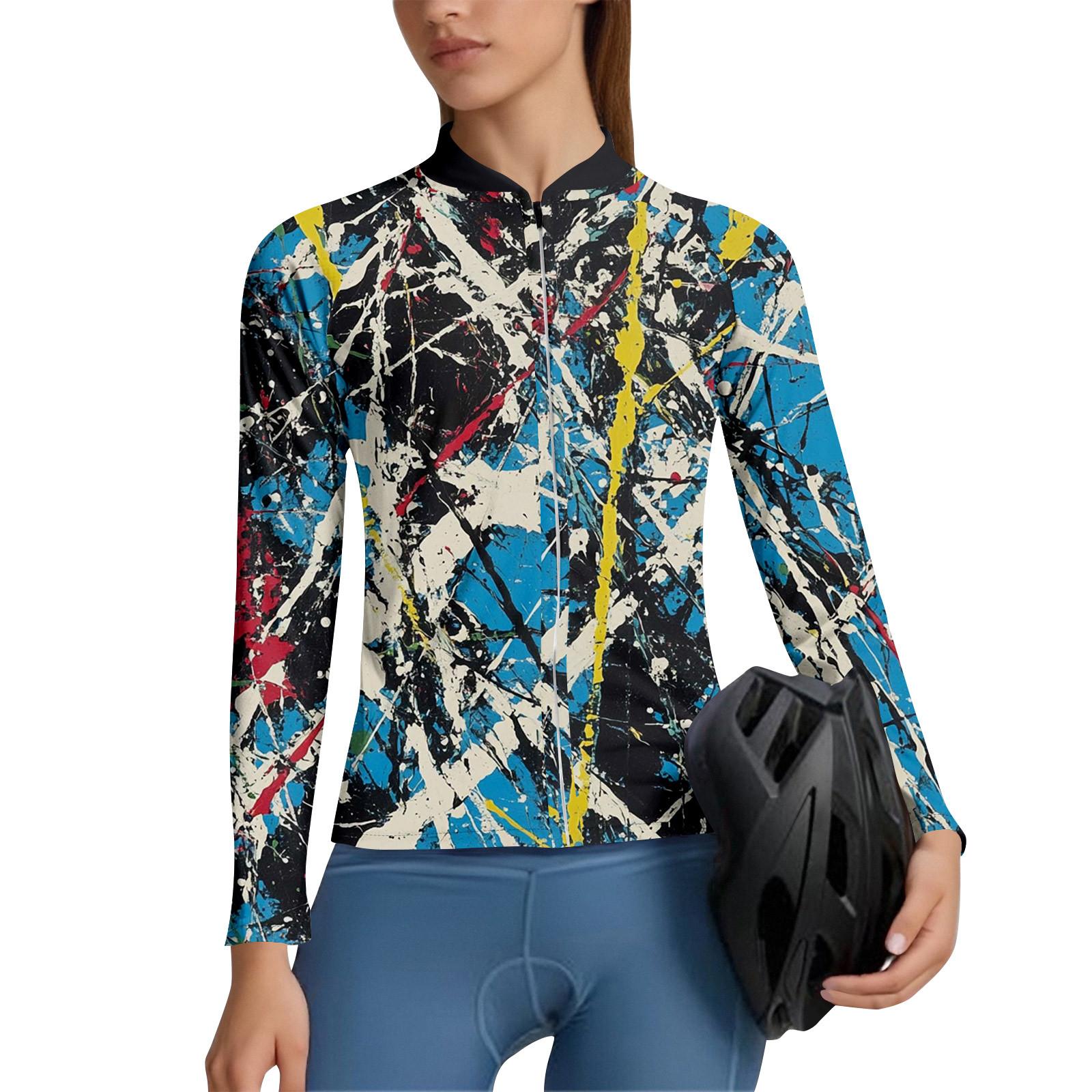 Женский велосипедный костюм Gradient с длинными рукавами и 3 задними карманами, дышащий, быстросохнущий, влагоотводящий и светоотражающий S XL киноварь
Женский велосипедный костюм Gradient с длинными рукавами и 3 задними карманами, дышащий, быстросохнущий, влагоотводящий и светоотражающий S XL киноварь