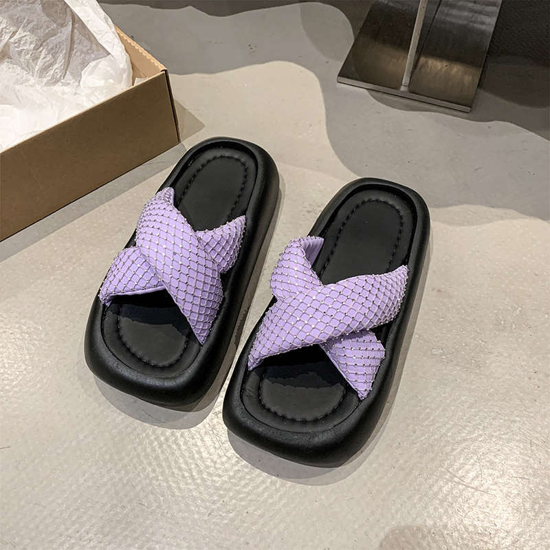 Super fire rhinestone muffin with skirt one word cool slippers women s summer wear 2025 new Internet celebrity fashion platform slippers 40 фиолетовый
Super fire rhinestone muffin with skirt one word cool slippers women s summer wear 2025 new Internet celebrity fashion platform slippers 40 фиолетовый