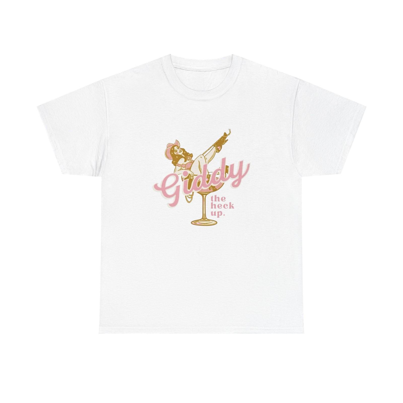Giddy The Heck Up Cowgirl Vintage Graphic T-Shirt Mens Womens Tees Top, Unisex Cotton Shirt 4XL
Giddy The Heck Up Cowgirl Vintage Graphic T-Shirt Mens Womens Tees Top, Unisex Cotton Shirt 4XL