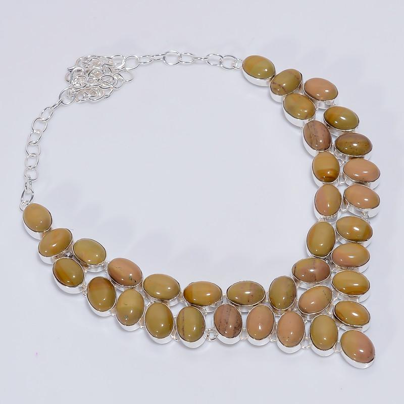Classic Top Grade Qualite 100% Natural Cherry Creek Jasper Oval Shape Ethnic Style Handmade Jewelry 925 Steling Silver Necklace 19 WSJ-5137 срібний
Classic Top Grade Qualite 100% Natural Cherry Creek Jasper Oval Shape Ethnic Style Handmade Jewelry 925 Steling Silver Necklace 19 WSJ-5137 срібний