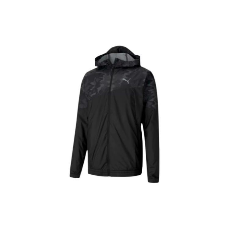 Puma Куртка с капюшоном и застежкой-молнией с камуфляжным принтом Мужские куртки Черные 519377-05 L
Puma Куртка с капюшоном и застежкой-молнией с камуфляжным принтом Мужские куртки Черные 519377-05 L