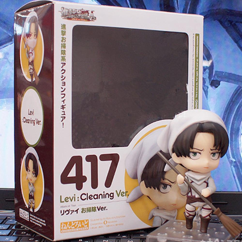 1 Box Attack on Titan Аніме Фігурки Levi Ackerman 390 417 Eren Jaeger 375 Action Figurine Ver.PVC Милі іграшки Модель Дитяча лялька Brinquedos 417 with box
1 Box Attack on Titan Аніме Фігурки Levi Ackerman 390 417 Eren Jaeger 375 Action Figurine Ver.PVC Милі іграшки Модель Дитяча лялька Brinquedos 417 with box