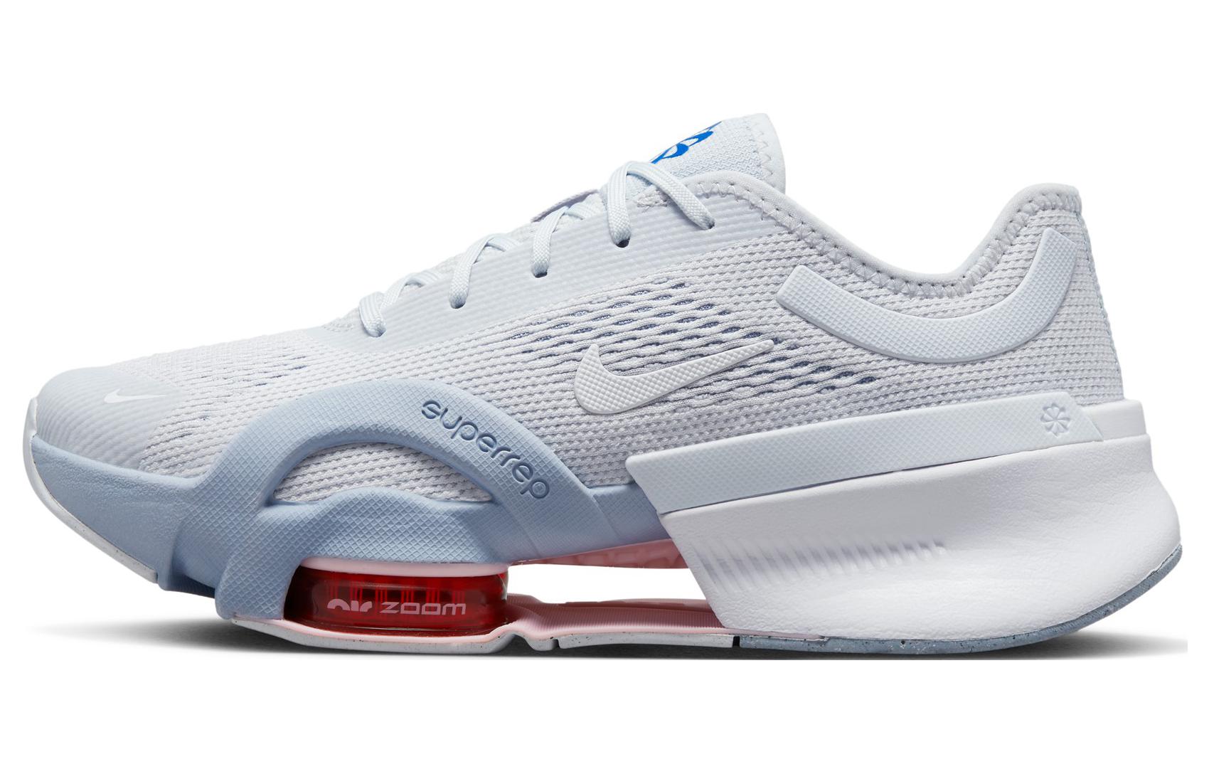 Nike Air Zoom SuperRep 4 Next Nature Grey Blue Whisper Women s DO9837-002 36
Nike Air Zoom SuperRep 4 Next Nature Grey Blue Whisper Women s DO9837-002 36