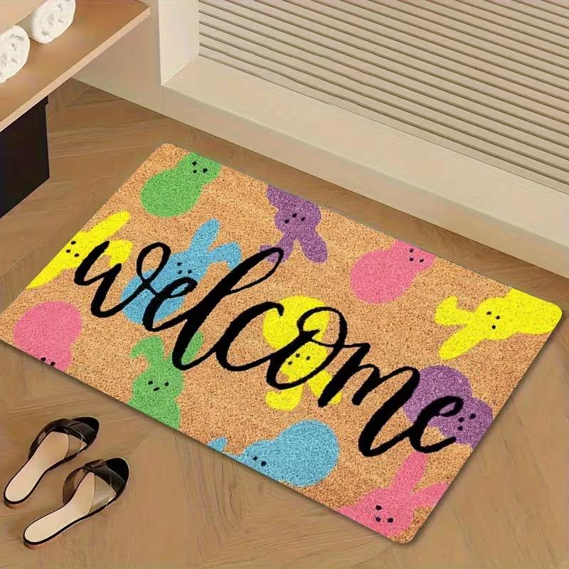1pc Cute Bunny Peeps Print NonSlip Doormat for Bedroom Living Room Home Decor, Perfect Gift for Friends Family Easter 40x60cm
1pc Cute Bunny Peeps Print NonSlip Doormat for Bedroom Living Room Home Decor, Perfect Gift for Friends Family Easter 40x60cm