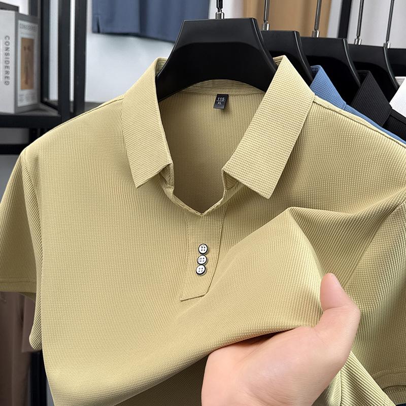 2026 Summer Men s Solid Color Short Sleeve Polo Shirt - Breathable Business Casual Lapel Top 2XL (For 145-160 kg) жовтий
2026 Summer Men s Solid Color Short Sleeve Polo Shirt - Breathable Business Casual Lapel Top 2XL (For 145-160 kg) жовтий
