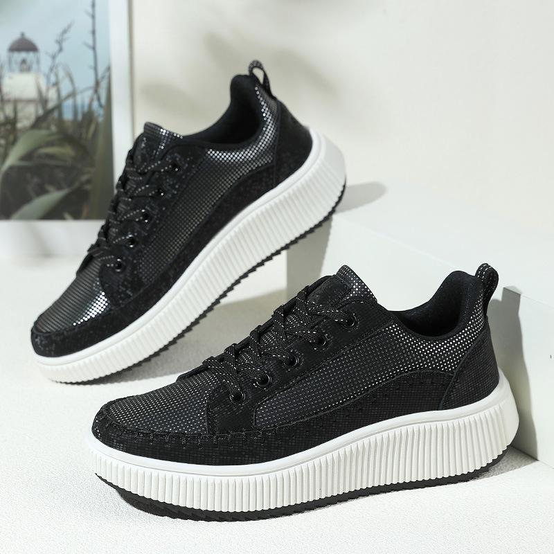 Женская обувь на все сезоны, повседневная обувь, обувь на платформе, обувь «голая», женские универсальные модные кроссовки 43 чёрный
Женская обувь на все сезоны, повседневная обувь, обувь на платформе, обувь «голая», женские универсальные модные кроссовки 43 чёрный