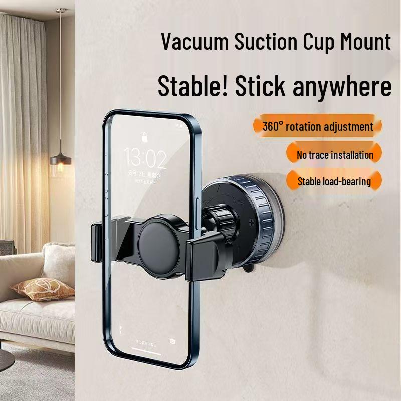 No-Drill Magnetic Phone Holder: 360° Rotating Suction Cup Wall Mount for Kitchen Viewing
No-Drill Magnetic Phone Holder: 360° Rotating Suction Cup Wall Mount for Kitchen Viewing