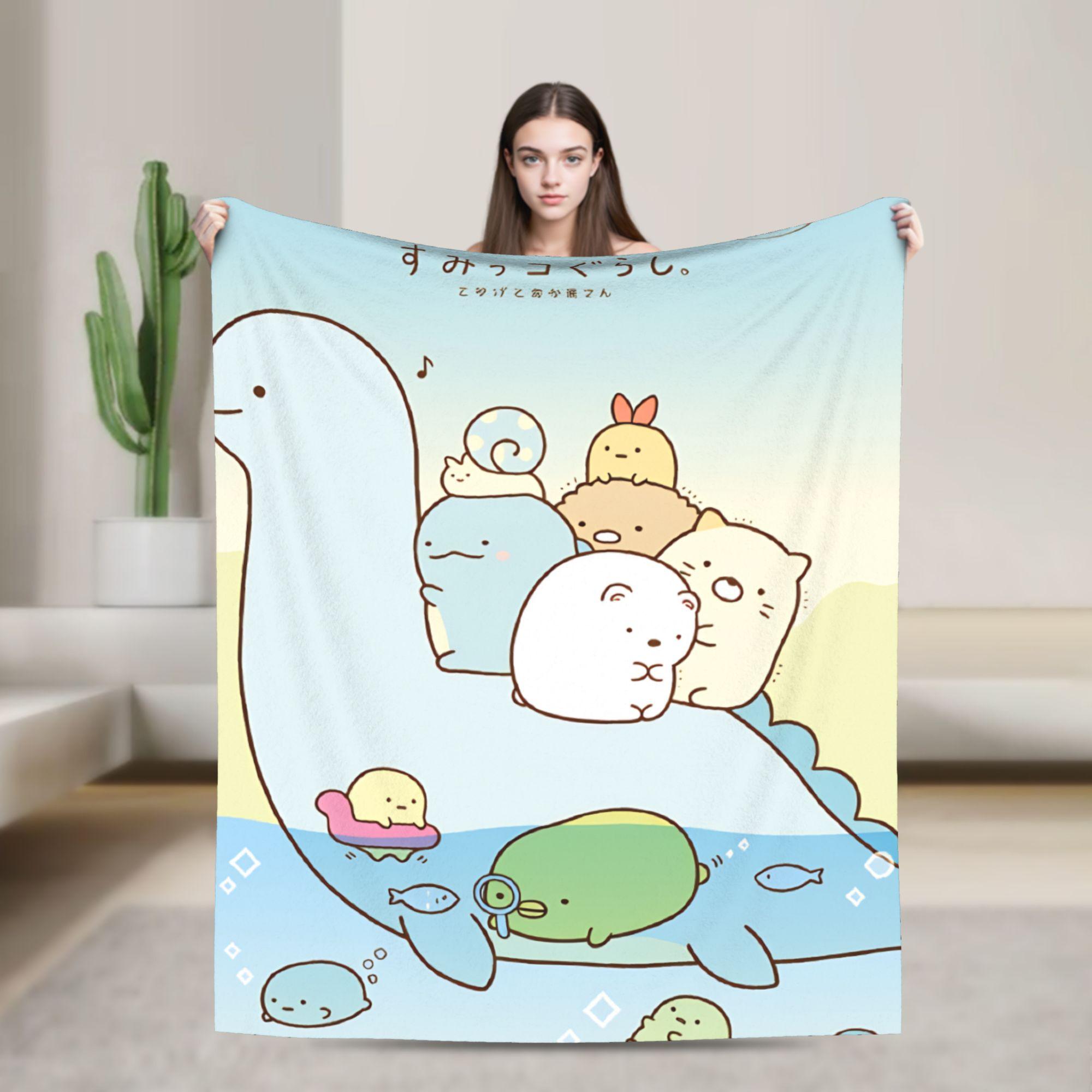 Sumikko Gurashis Flannel Blanket Winter Super Soft Throw Blanket for Kids Adult Home Decor Novelty Bedspread Sofa Bed Cover 75x90cm
Sumikko Gurashis Flannel Blanket Winter Super Soft Throw Blanket for Kids Adult Home Decor Novelty Bedspread Sofa Bed Cover 75x90cm