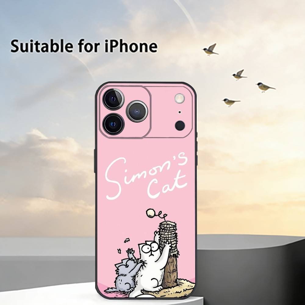 S-Simons And C-Cats Phone Case For iPhone 17,16,15,14,13,12,11 Plus,Pro Max,XS,Soft Silicone Black Cover iPhone16pro
S-Simons And C-Cats Phone Case For iPhone 17,16,15,14,13,12,11 Plus,Pro Max,XS,Soft Silicone Black Cover iPhone16pro