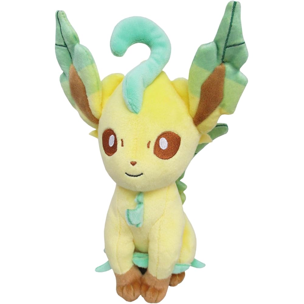 Sanei Trade Pocket Monsters All Star Collection Leafeon Plush Toy 12cm x 10cm x 20.5cm Pokmon Stuffed Animal
Sanei Trade Pocket Monsters All Star Collection Leafeon Plush Toy 12cm x 10cm x 20.5cm Pokmon Stuffed Animal