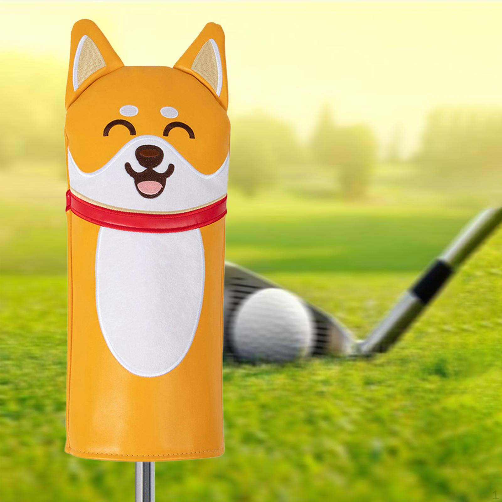 Dog Golf Head Cover Protector Headcover Lightweight Funny Outdoor PU Accessories for 1 17cmx36cm
Dog Golf Head Cover Protector Headcover Lightweight Funny Outdoor PU Accessories for 1 17cmx36cm