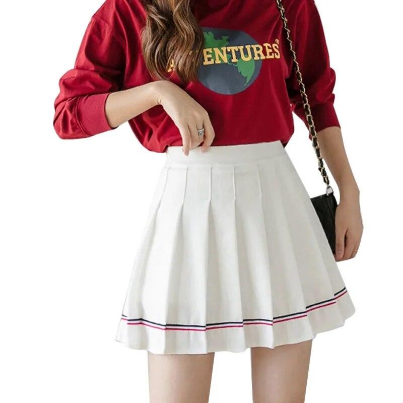 Юбка осенне-зимняя плиссированная юбка в студенческом стиле с высокой талией, юбка трапециевидной формы, белая 2XL XL
Юбка осенне-зимняя плиссированная юбка в студенческом стиле с высокой талией, юбка трапециевидной формы, белая 2XL XL