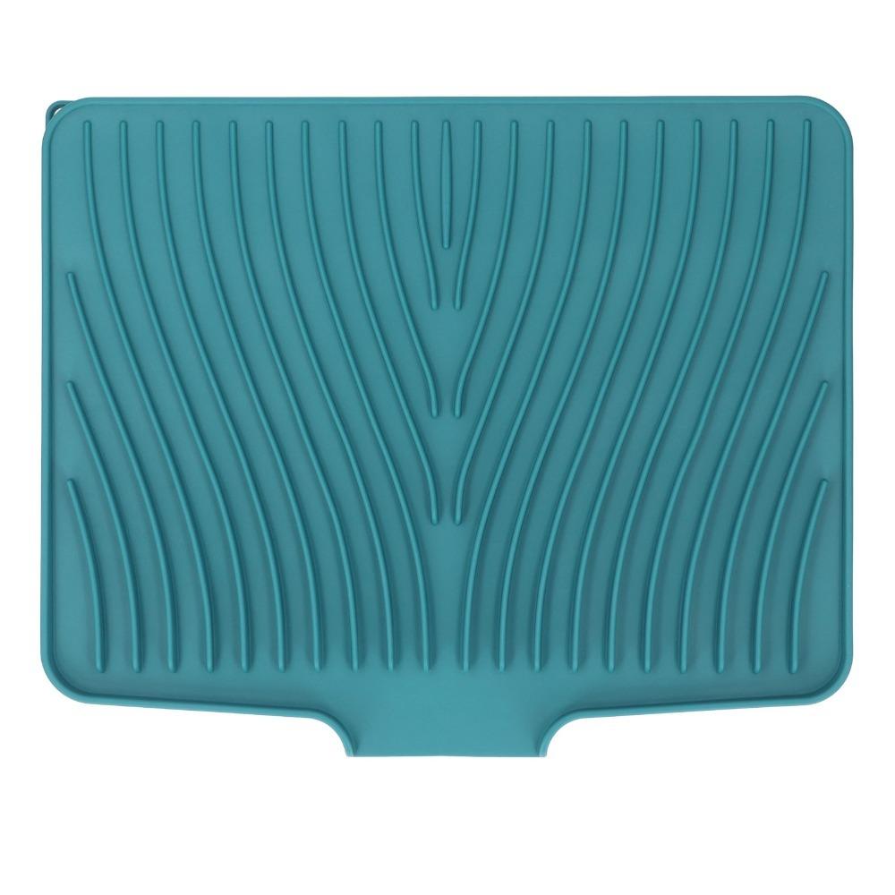 Silicone Dish Drying Mat Non-Slip Slope Design Draining Pad Odorless Heat Resistance Kitchen Counter Mat Drawer/Refrigerator зелений
Silicone Dish Drying Mat Non-Slip Slope Design Draining Pad Odorless Heat Resistance Kitchen Counter Mat Drawer/Refrigerator зелений