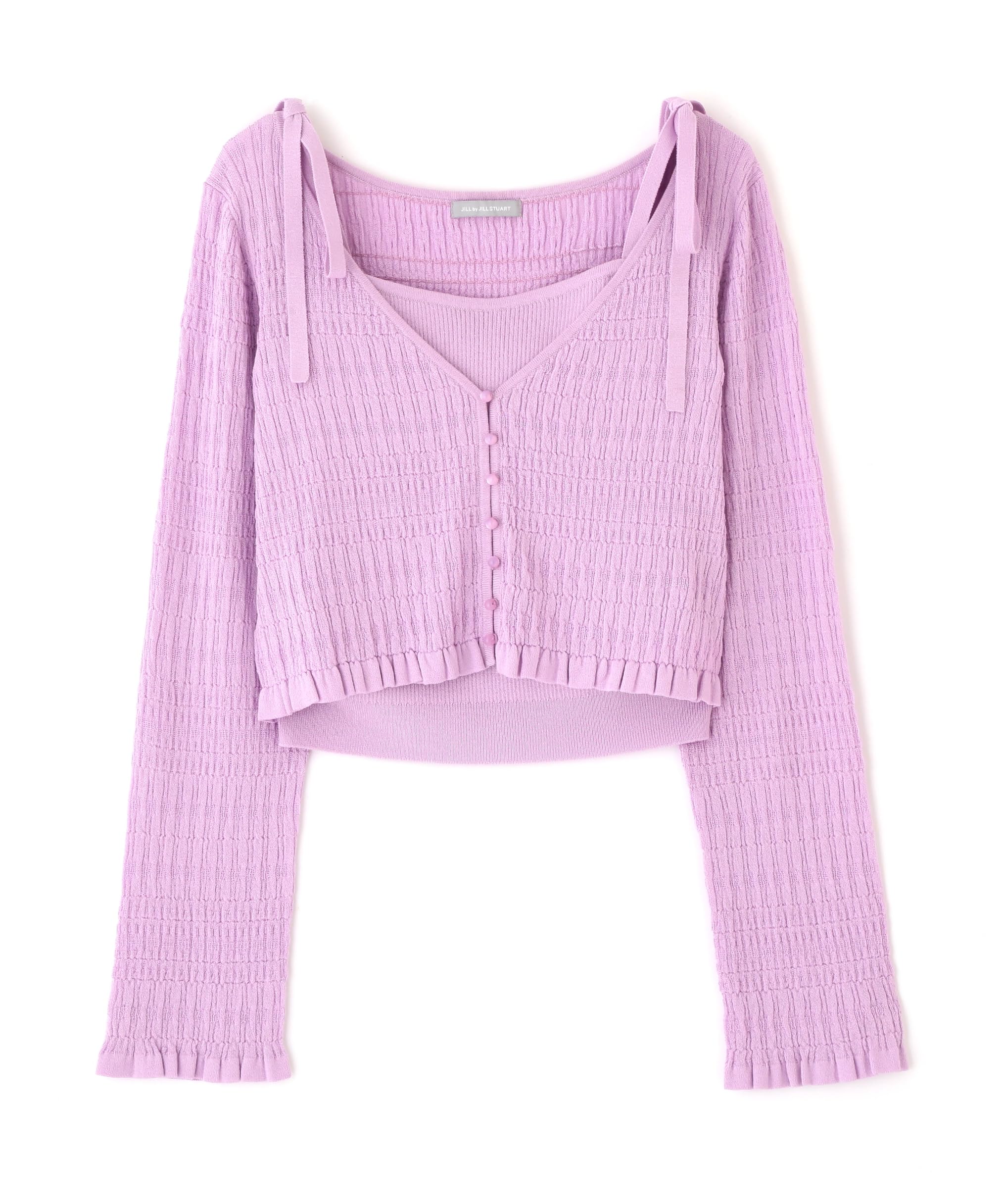 Jill by Jill Stuart Трикотажный лавандовый ансамбль с драпировкой, Женский,
Jill by Jill Stuart Трикотажный лавандовый ансамбль с драпировкой, Женский,