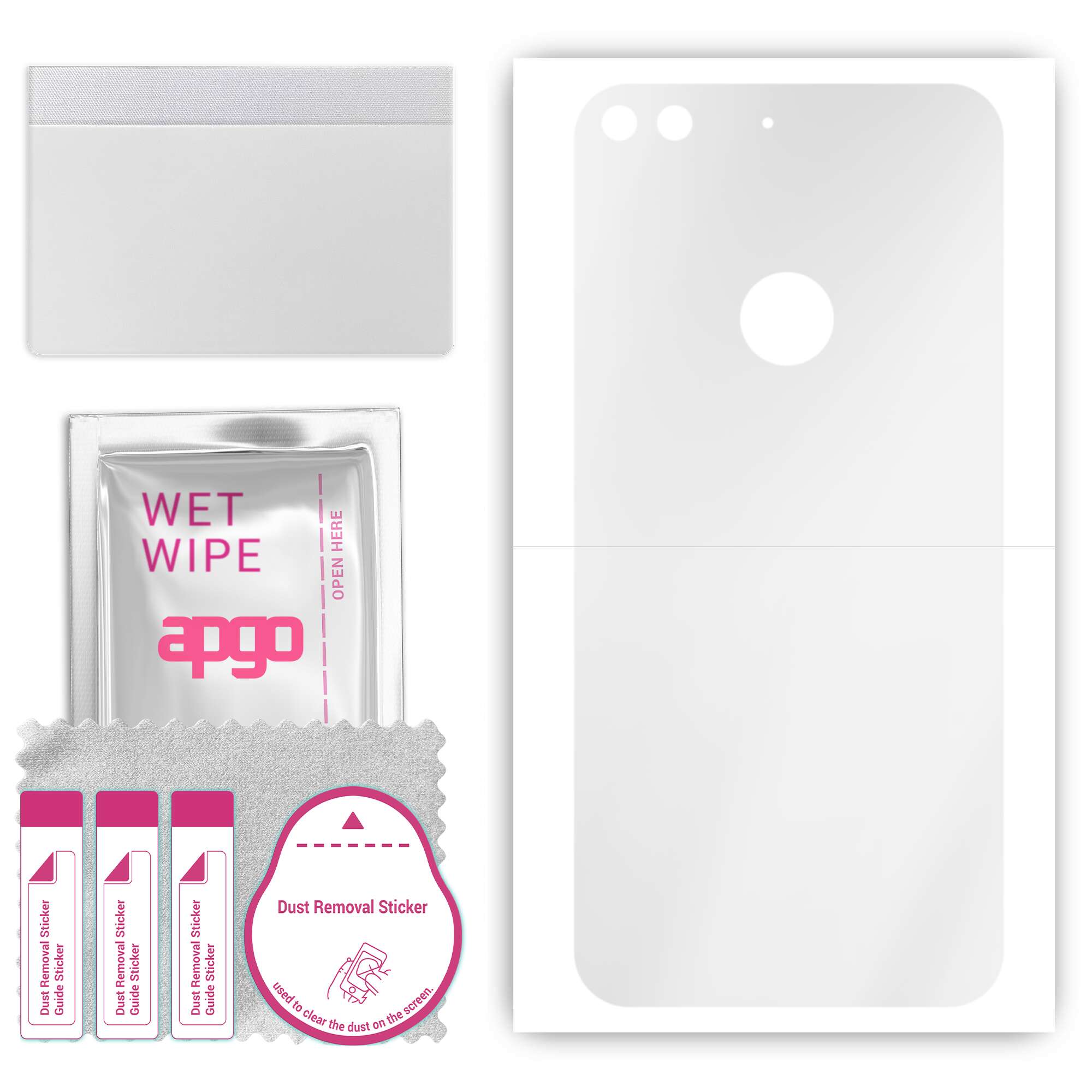 apgo Ultra Clear Protective Skin Sticker для задньої панелі, сумісної з Google Pixel XL, обгорткова плівка, гідрогелева плівка, гнучкий, м’який ТПУ з позиціонуванням l
apgo Ultra Clear Protective Skin Sticker для задньої панелі, сумісної з Google Pixel XL, обгорткова плівка, гідрогелева плівка, гнучкий, м’який ТПУ з позиціонуванням l
